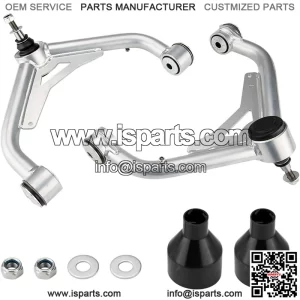 Control Arm,Front Upper 2-4 Lift Automotive Control Arms Suspension Kit Compatible with 2001-2010 Chevy Silverado G-M-C Sierra 2500HD 3500HD