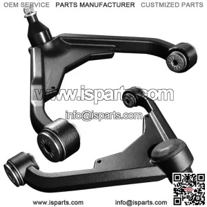 Front Upper Control Arms for 2-4" Lift For 2000-2010 Che-vr-ol-et Silverado 2500HD 3500HD 4WD 2000-2010 GM Sierra 2500HD 3500HD 4WD2003-2009 Hu-mm-er H2