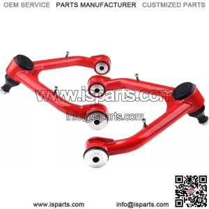 2-4" Front Upper Control Arms in Red For 1999-2006 Silverado 1500 Sierra 1500