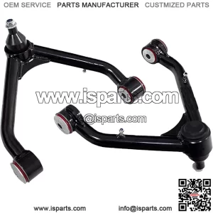 Front Upper Control Arms, 2-4" Lift Tubular Ball Joint Kit Compatible with 1999-2006 Silverado 1500 Sierra 4WD 4X4 RWD with 6-lug Wheels (Pair)