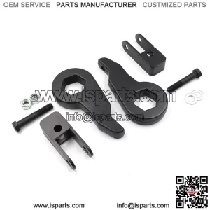 1-3 inch Leveling Lift Kit with Shock Extender Brackets Compatible with 1999-2007 Chevrolet Silverado 1500 Tahoe Avalanche & GMC Sierra Yukon 4WD Torsion Bars Keys