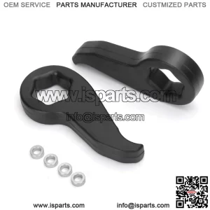 1-3" Torsion Key Set for Silverado Sierra 2500HD 3500HD 2020-2024, Front Adjustable Torsion Bar Leveling Lift Kits Compatible With Chevy GMC 2500 3500 Truck&Pickup 8 Lug, Forged Suspension Kits