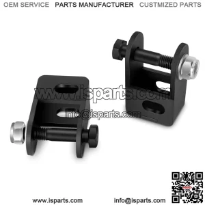 Front Shock Extenders for 8 Lug Heavy Duty Trucks, 1"-3" Shock Extension Kit for 2011-2023 Chevy Silverado 2500HD 3500HD 2011-2023 GMC Sierra 2500HD 3500HD, Shock Extension Brackets Mount