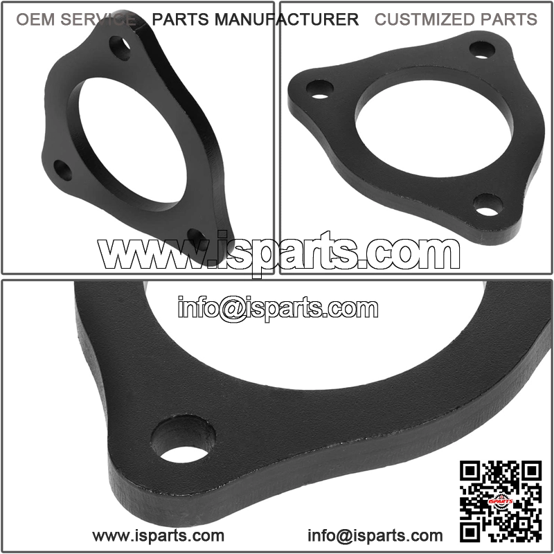 J2-LK-FD-F-008-BK 1/2" Front Leveling Lift Kit Strut Mount Spacers Compatible with 04-22 F-150 Excluding Raptor Models - Image 2