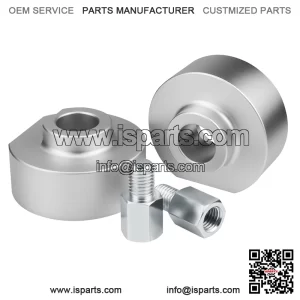 2" Front Leveling Lift Kits, Compatible with 1999-2020 Ford F250 F350 Super Duty/ 1981-1996 Ford F150/ 2000-2005 Ford Excursion, 2 inch Strut Spring Spacers with 3/4" Stud Extenders (2WD only)