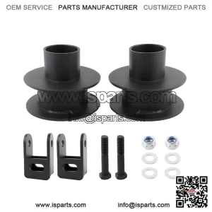 3" Front Leveling Kit Compatible with 2005-2023 Ford F250 F350 Super Duty 4WD, High-Strength Steel Coil Spring Lift Spacers & Shock Mount Extenders - Suspension leveling Kit