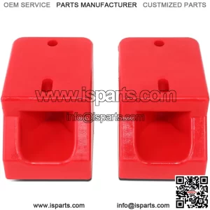 Rear Extended Shock Bump Stops for 2.5"- 4" Lift Kit Compatible with 2007-2017 Wrangler / 2018 Wrangler JK