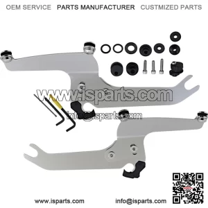 Sportshield Trigger-Lock Complete Mount Kit Polished MEK2052