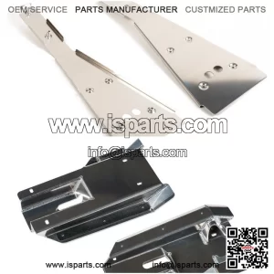 Full Chassis Glide & Swing Arm Skid Plate Gaurd Combo HONDA TRX450R TRX450ER