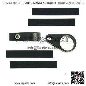 YFZ 450 YFZ 450R Banshee Blaster Brake Line Clamps Alba Racing  Black  BLC B