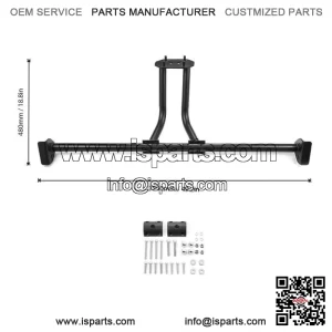 Spare Tire Carrier Mount Rack for Can-Am Maverick X3 / MAX / Turbo ?C Heavy-Duty Holder