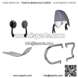 Royal Enfield GT Continental 650 Accessories Combo Pack (4 Pcs) - OEM Upgrade Kit