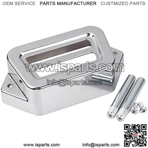 SHMT Chrome Voltage Regulator Cover Rectifier for Harley Electra Glide Ultra Classic 1997-2008 Road King Classic 1998-2008 Street Glide 2006-2008