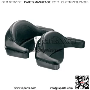 Mustang Extended Arm Wrap-Around Backrest For Harley Touring