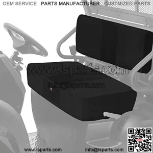 KEMIMOTO UTV Bench Seat Cover Compatible with Kawasaki Mule 600 610 Black UTV Seat Cover