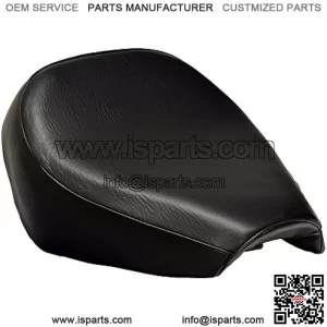 AlveyTech Black Replacement Seat - Fits 196cc 6.5HP Massimo MB200, Baja Heat Warrior MB165 & MB200 Motorsports, Falcon 200, TrailMaster MB200-1, MB200-2, Bennche MB200 Mini Gas Bike