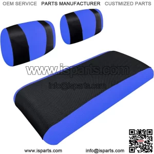 Blue Golf Cart Seat Cover Set for Yamaha G2 G9 G16 G22 Club Car DS Pre-2000