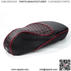Custom Seat Deluxe Audi RS Red | Vespa Sprint/ Primavera 50/125/150cc
