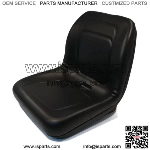 Black High Back Seat for John Deere TX Turf, TH 6x4, TE Gator Utility Vehicles