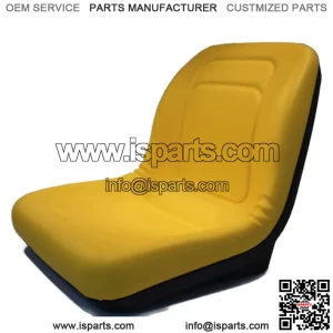 Yellow High Back Seat fits John Deere Gator TX, Gator XUV, Gator 4x2 HPX, 4x4