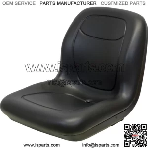 John Deere Gator Black Vinyl Seat fits Turf TX TXTurf Worksite and XUV