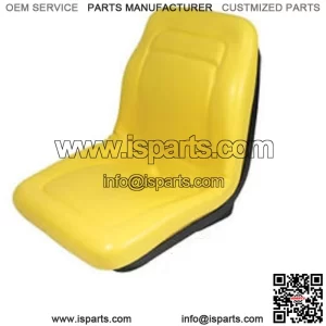 VG11696 New FOR John Deere Yellow Vinyl 18" Gator Seat CX E TE TH TX