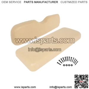 For TXT ST MPT Rear Flip Seat EZGO Tan Golf Cart Rear Cushion Set