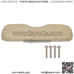 New Tan Golf Cart Front Seat Lean Back Cushion For EZGO Medalist  TXT 1994-2013