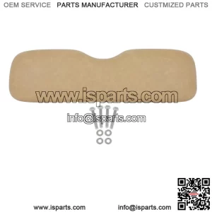 New Tan Golf Cart Front Back & Seat Cushions Set Fits EZGO TXT