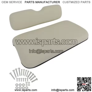 Golf Cart New Front Cushion Set White Fit For EZGO RXV