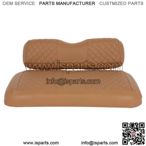 Brown Golf Cart Seat Cover Checked Front Cover For EZGO TXT -Wholesale