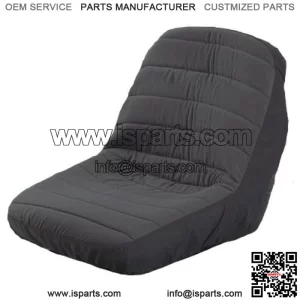 One New Seat Cover Replacement For Riding Lawn Tractors Fits Backrest Up to 15"
