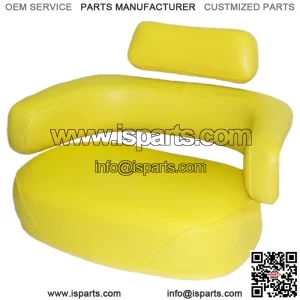 3-Pc Yellow Seat Cushion Set Fits John Deere Tractor 3010 4010 4020 4320 4430