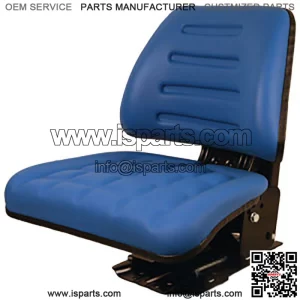 Blue Tractor Suspension Seat Fits Ford 6600 6610 7000 7600 7610