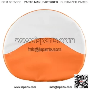 R1012 Orange & White Seat Cover, 21" Wide - Fits Case Miscellaneous Models