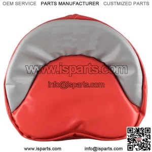 R4536 Red & Grey Tie Pan Seat Cover Fits Ford Tractors NAA Jubilee 600 800 900
