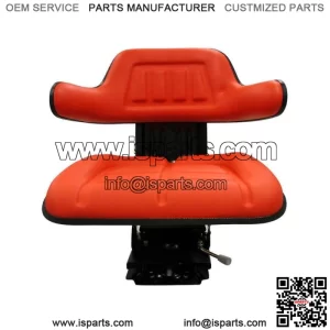 Height Adjustable Red Wrap Around Seat for Lawn & Garden Tractor Mower