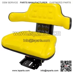 Yellow Universal Tractor Suspension Seat Fits John Deere 2550 2630 2640 2750