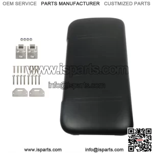 Black Front Seat Bottom For EZGO Medalist TXT 1994-2013 Golf Cart Hardware Incl.