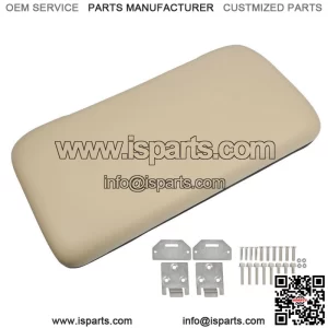 Golf Cart Tan Front Seat Bottom W/Hardware lid For EZGO Medalist TXT 1994 -2013