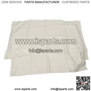 White Front Seat Cover Set For EZGo TXT 1995-2013 Golf Cart #71602-G01 71753-G0