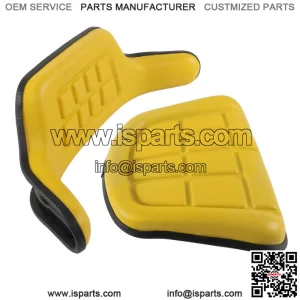 2 Piece Yellow Seat Cushion Set For John Deere 310 310A 310B 401 Backhoe Loader