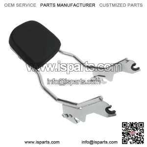 Chrome Standard Sissy Bar Upright Backrest For Softail Deluxe Heritage FXBB 18+
