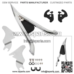 For CVO Touring Road King Glide Street Chrome  22'' Backrest Sissy Bar