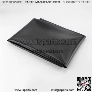 Black PU Leather Motorcycle Scooter Seat Cover Cushion Protector Replace Part (For: Kawasaki Mule 2520)