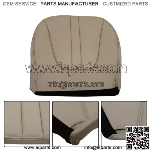 Driver Bottom Seat Cover Eddie Bauer Leather Tan For 1997-2002 Ford Expedition