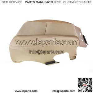 Driver Bottom Beige Cloth Seat Cover For 07-14 Chevy Silverado 1500 2500 3500HD