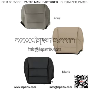 For 2013-16 17 Honda Accord Driver Side Bottom Seat Cover Perforated Leather