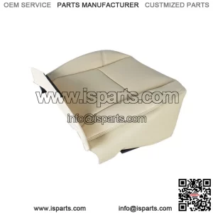 Driver Side Bottom  Leatherette Seat Cover Tan For 2007-2014 Cadillac Escalade