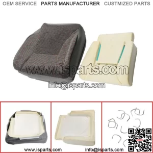For 98-2002 Dodge Ram 1500 2500 3500 Driver Side Bottom Seat Cover+Foam Cushion